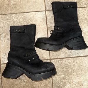 Harley Davidson Women’s zip up boots